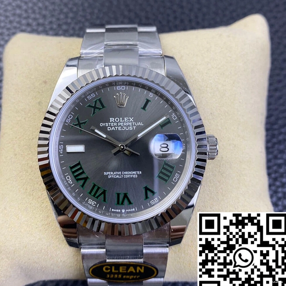 Rolex Dial Grey Clean Factory Datejust M126334-0021 0119